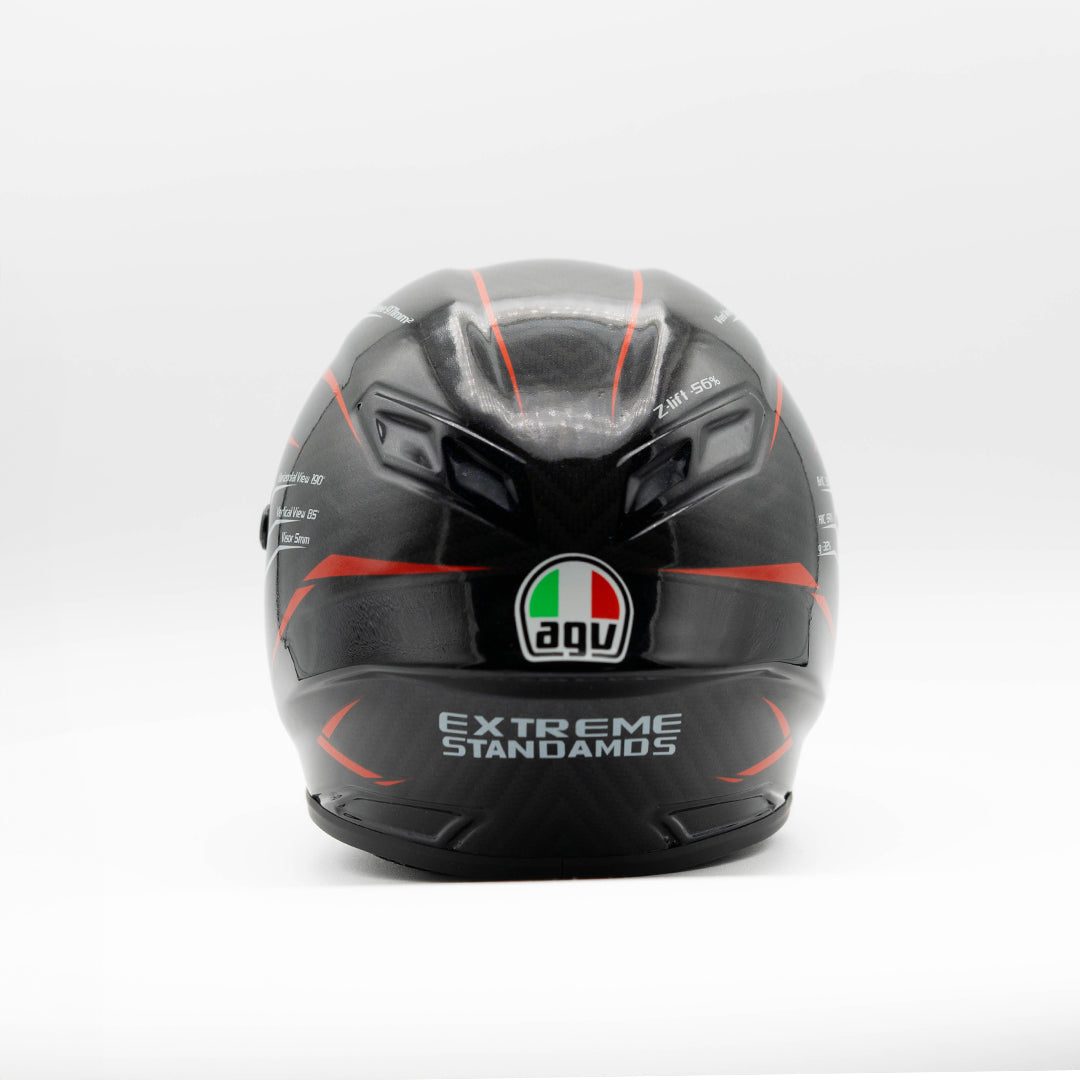 AGV K1 | Karbon Fiber Kırmızı Özel Seri - Sınırlı Üretim - Otoban Faresi Araba & Motosiklet Aksesuarları - otobanfaresi -