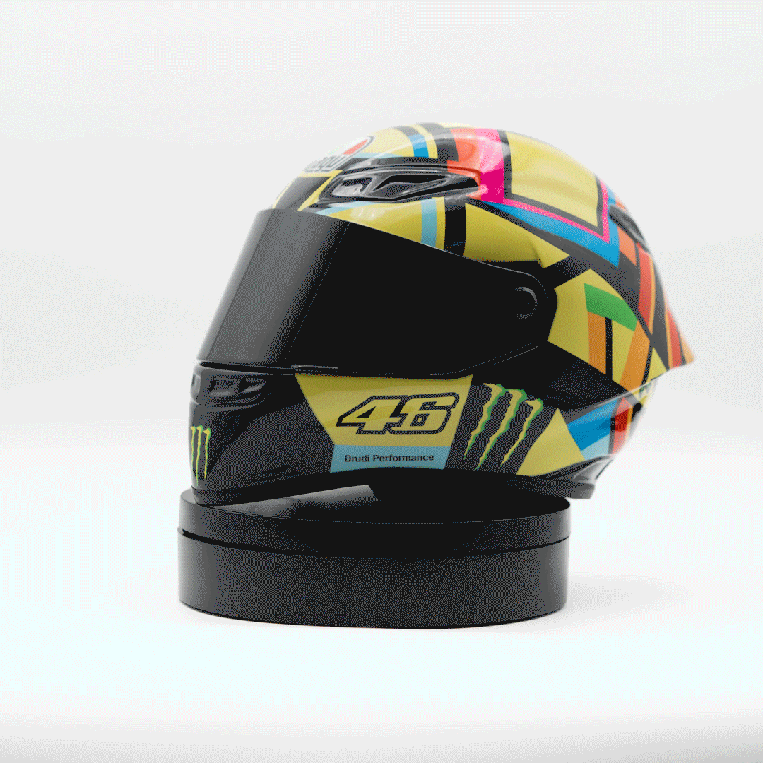 K1 | "Sarı Özel Seri" Valentino Rossi - Otoban Faresi Araba & Motosiklet Aksesuarları - otobanfaresi -