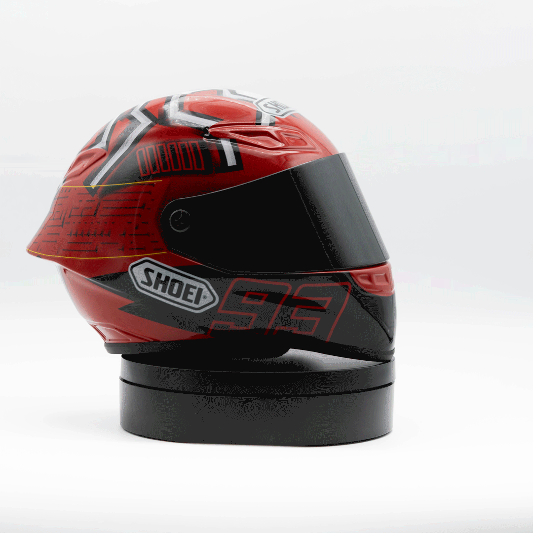 SHOEI K1 | "Red Ant" Marc Márquez Özel Seri - Otoban Faresi Araba & Motosiklet Aksesuarları - otobanfaresi -