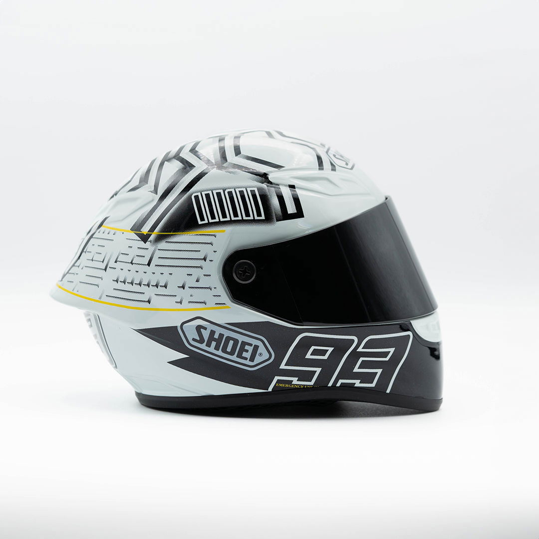SHOEI K1 | "White Ant" Marc Márquez Özel Seri - Otoban Faresi Araba & Motosiklet Aksesuarları - otobanfaresi -