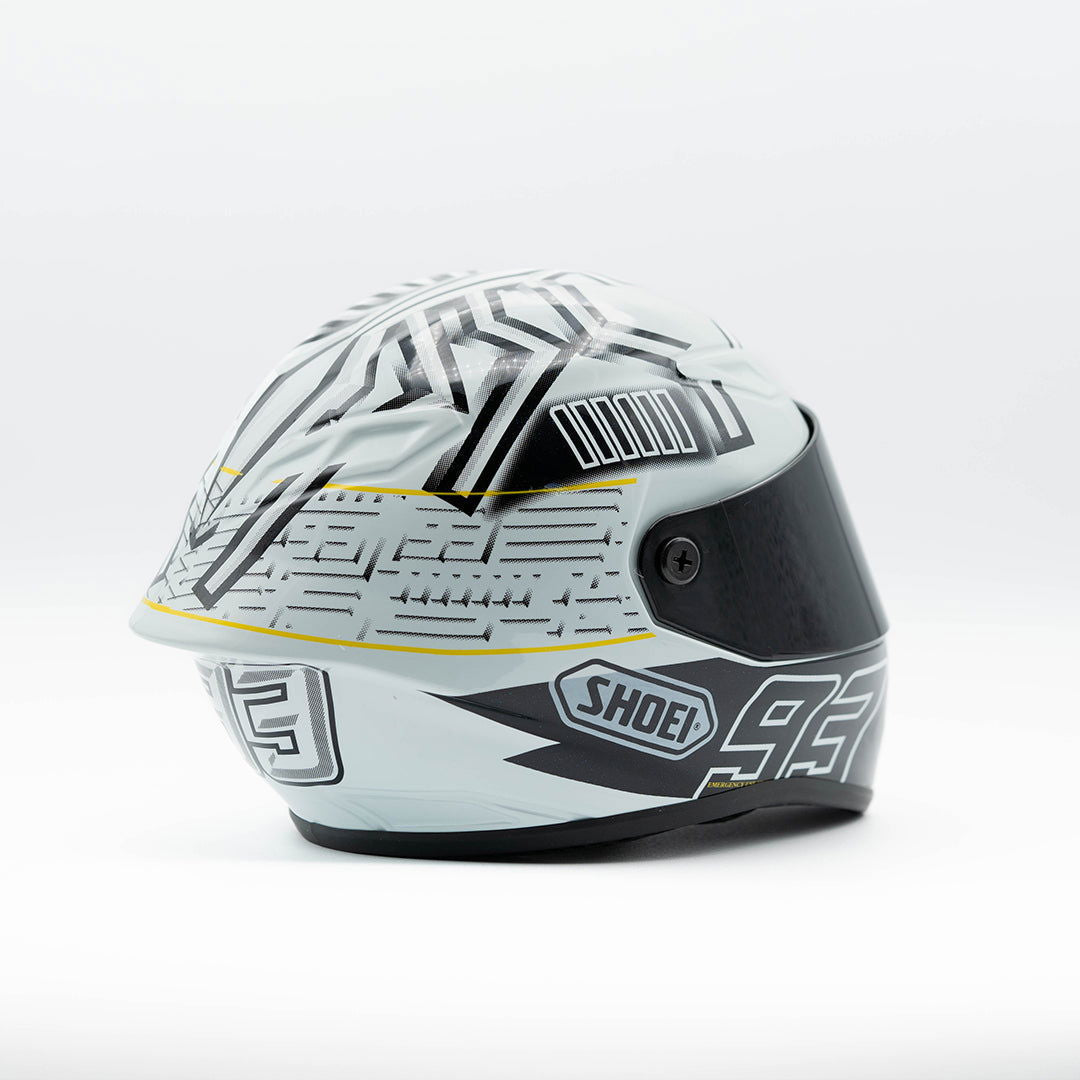 SHOEI K1 | "White Ant" Marc Márquez Özel Seri - Otoban Faresi Araba & Motosiklet Aksesuarları - otobanfaresi -