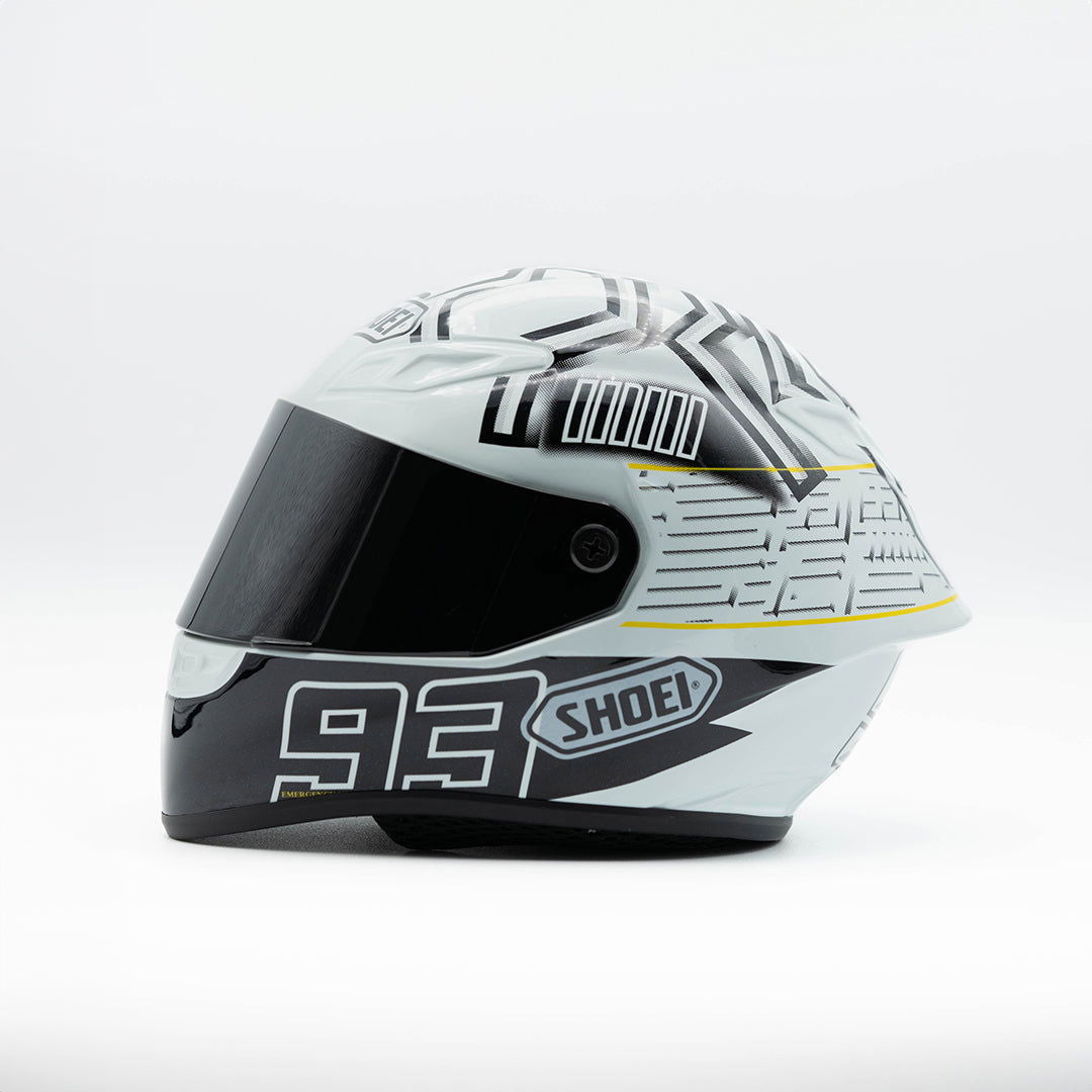 SHOEI K1 | "White Ant" Marc Márquez Özel Seri - Otoban Faresi Araba & Motosiklet Aksesuarları - otobanfaresi -