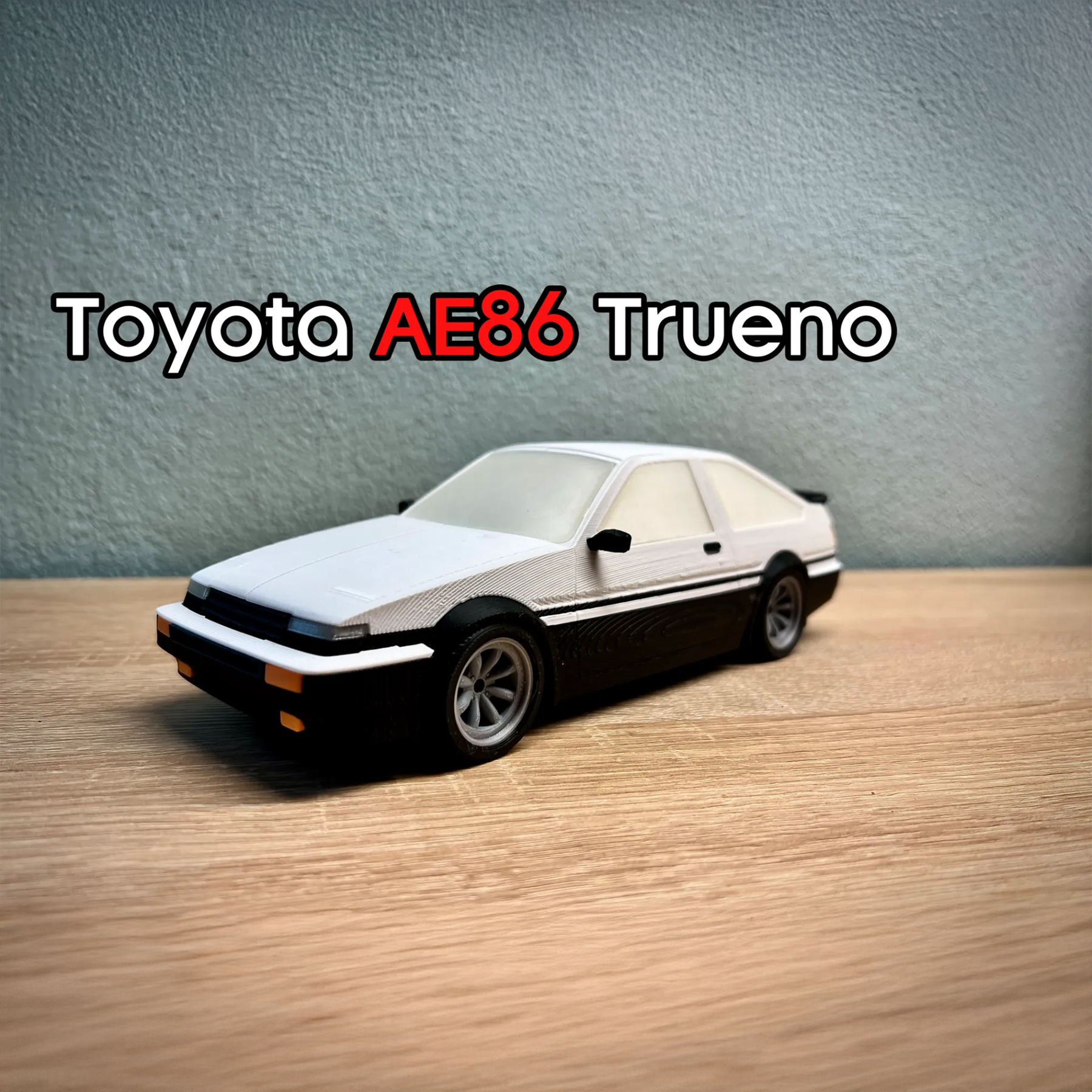 Toyota AE86 - Otoban Faresi Araba & Motosiklet Aksesuarları - otobanfaresi - 3d formula1 - formula1