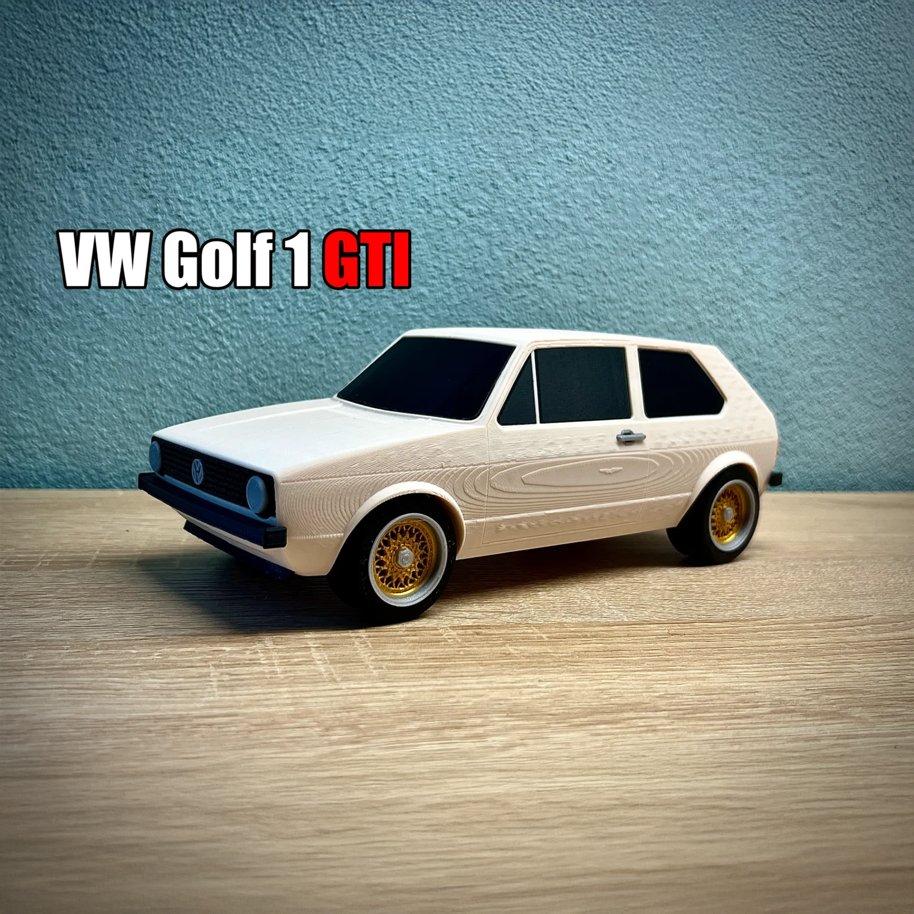 Vw Golf 1 GTI - Otoban Faresi Araba & Motosiklet Aksesuarları - otobanfaresi - 3d formula1 - formula1