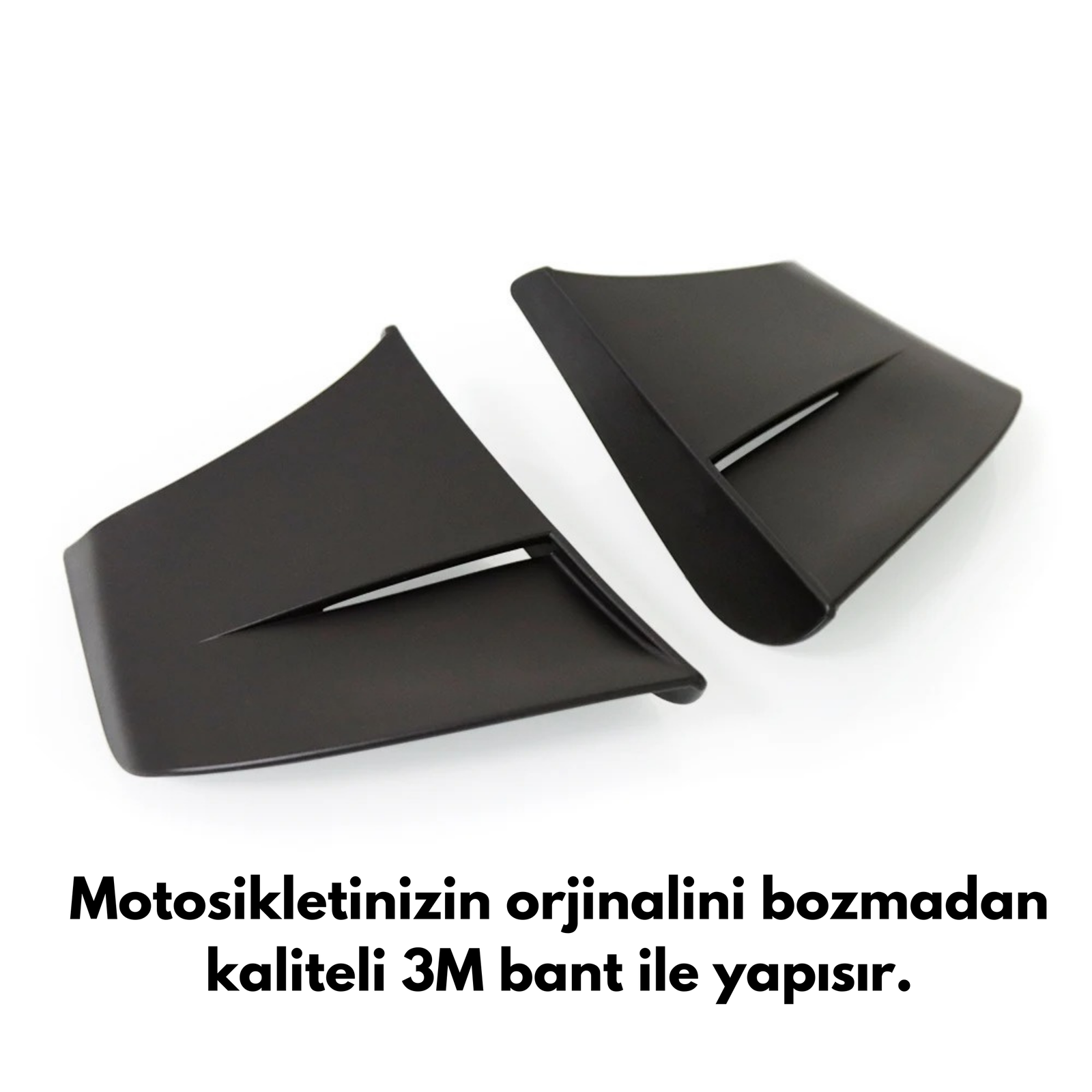 Motosiklet Ön Kanat Hava Kanallı Winglet Spoiler - Otoban Faresi Araba & Motosiklet Aksesuarları - otobanfaresi -