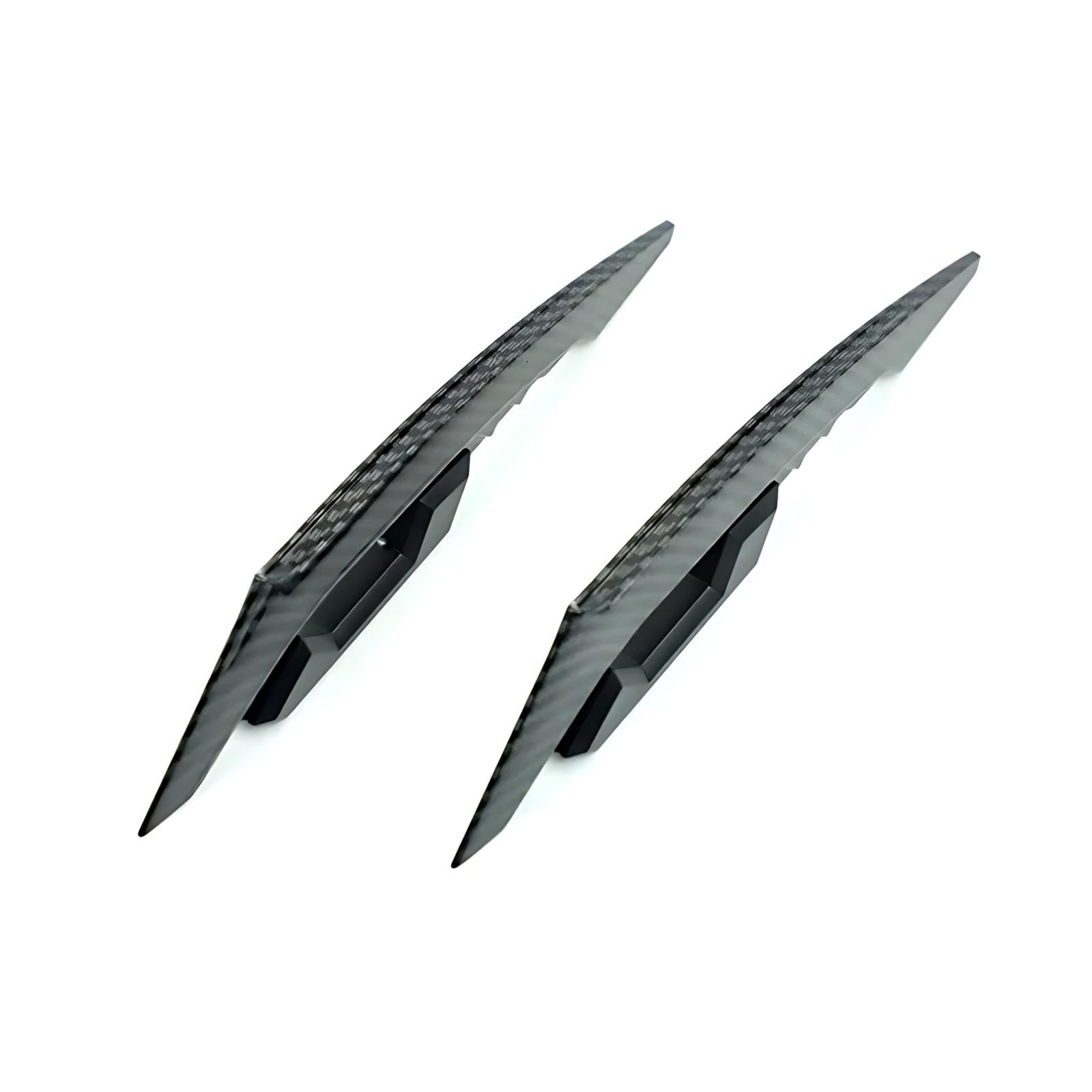 Ön Rüzgarlık İnce Karbon Fiber Desenli Universal - Otoban Faresi Araba & Motosiklet Aksesuarları - otobanfaresi -