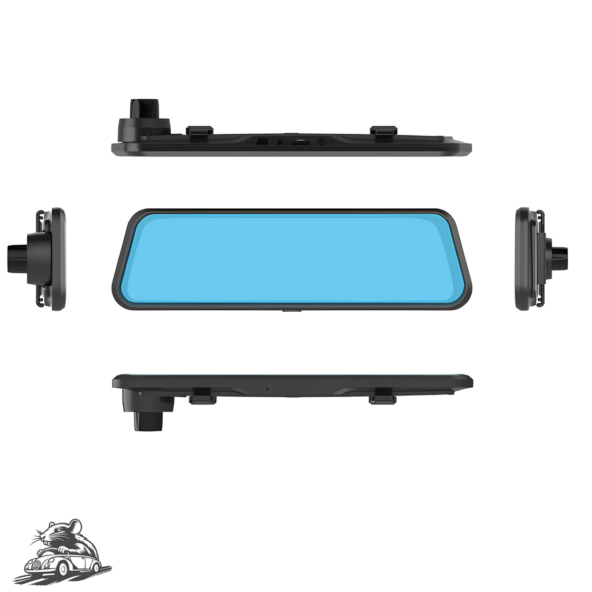 Full HD Dokunmatik Ekranlı Araç Dikiz Aynası - Apple Carplay Android Auto - Otoban Faresi Araba & Motosiklet Aksesuarları - otobanfaresi -