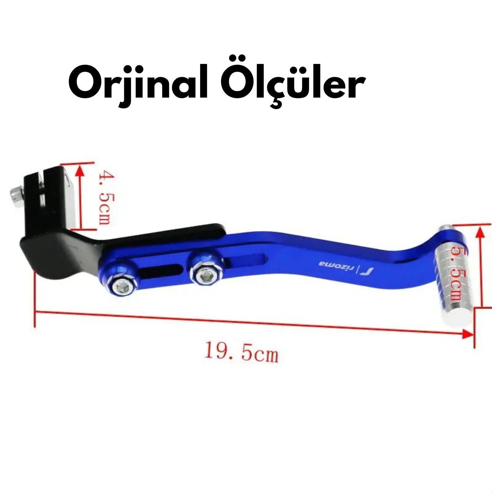Alüminyum Vites Kolu Rizoma - Otoban Faresi Araba & Motosiklet Aksesuarları - otobanfaresi -