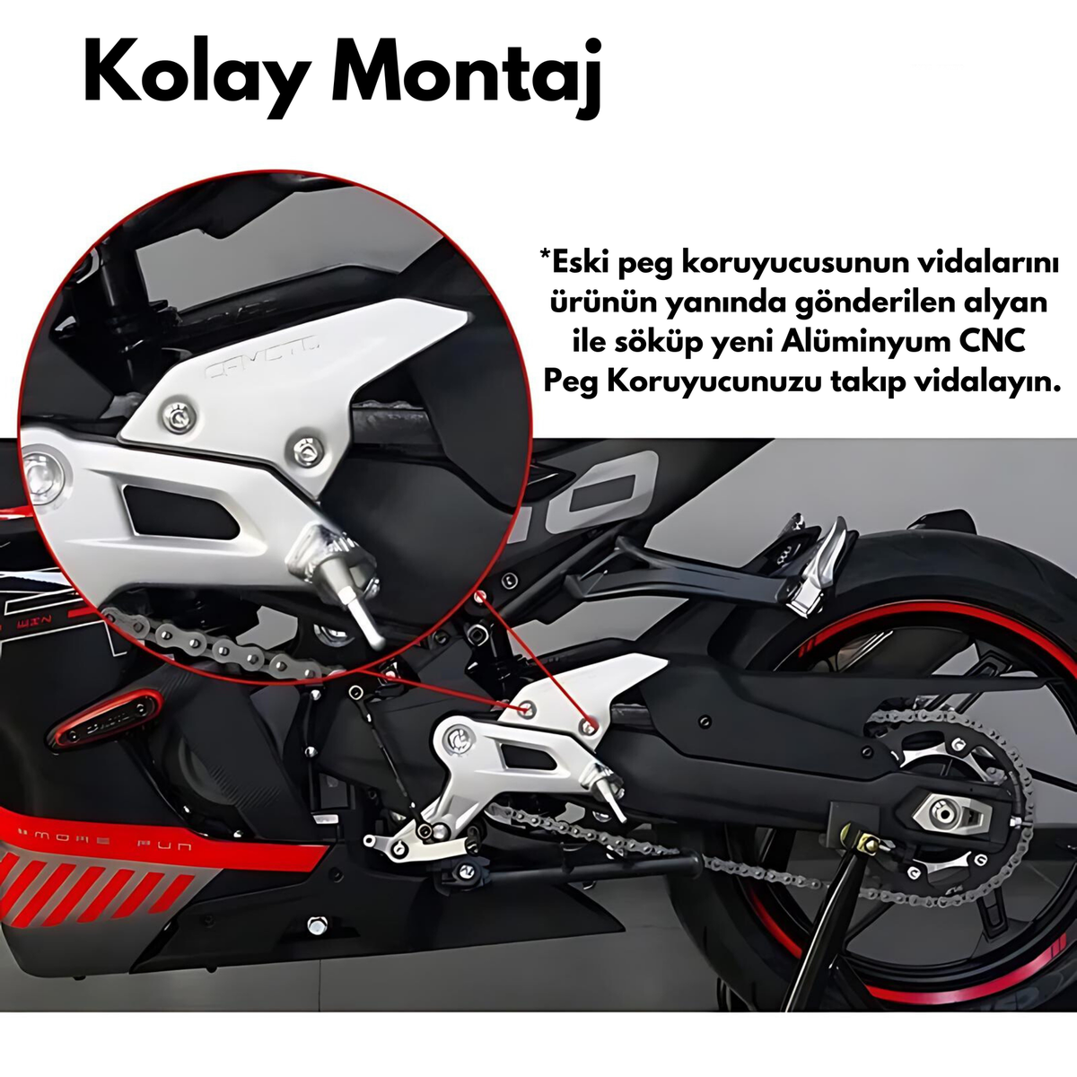 Arka Ayaklık Pegi Koruyucu - Otoban Faresi Araba & Motosiklet Aksesuarları - otobanfaresi -