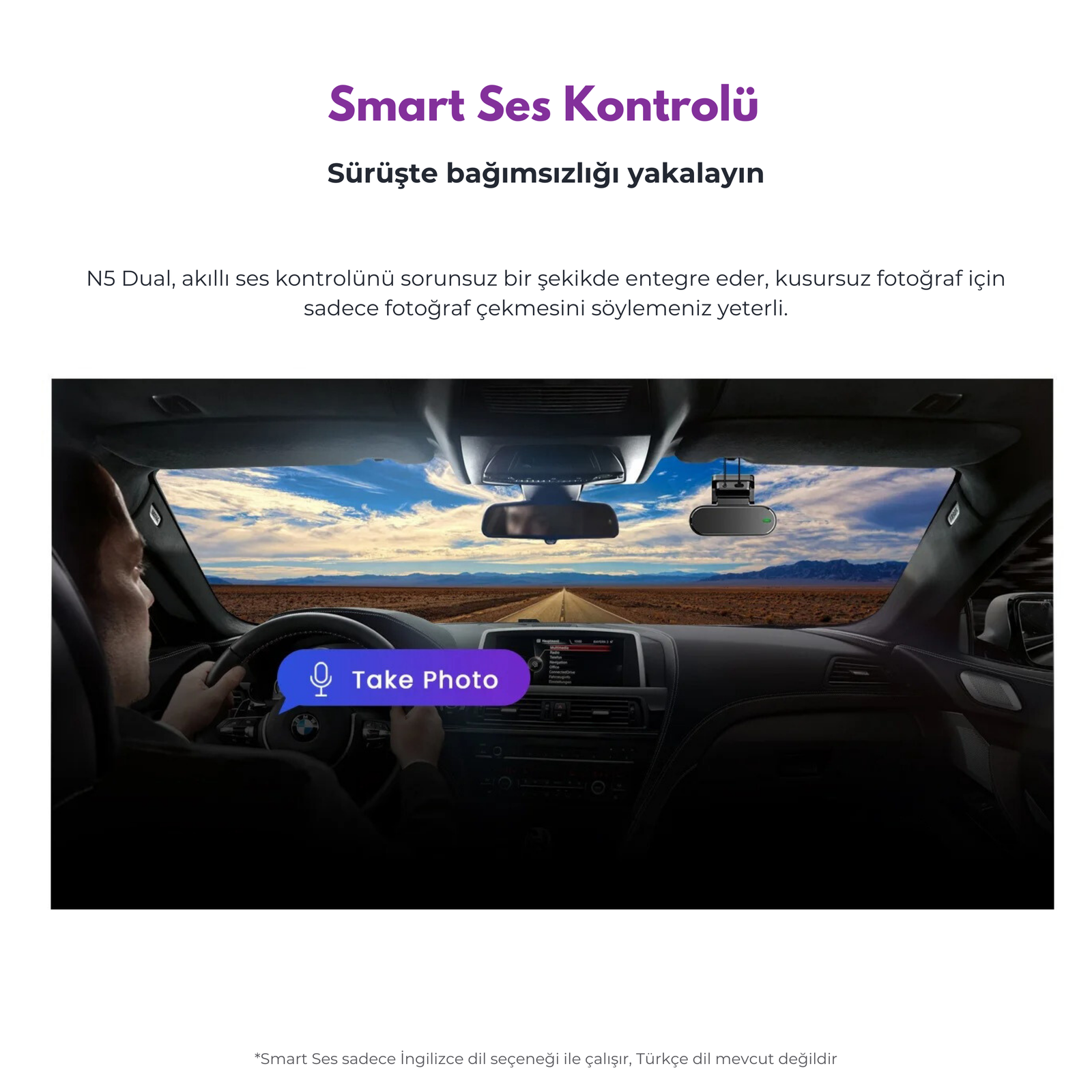 DDPAİ Ultra HD Araç içi Ön & Arka Kamera Yapay Zeka - ADAS - Otoban Faresi Araba & Motosiklet Aksesuarları - otobanfaresi -