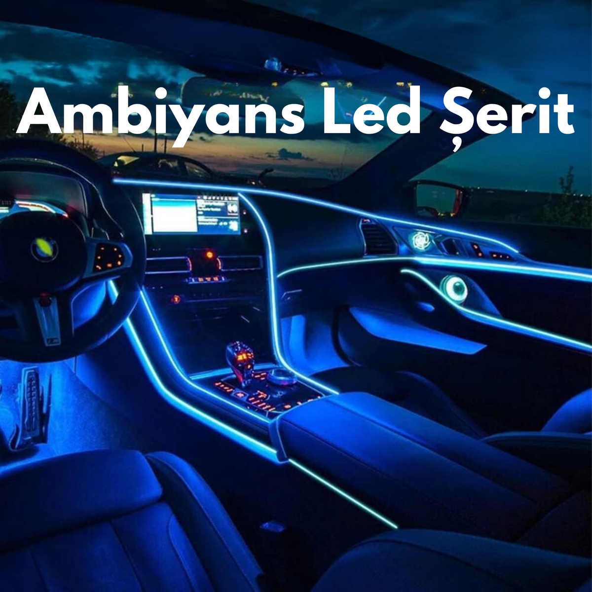 Araç İçi Dekoratif LED Ambiyans Şerit Işık