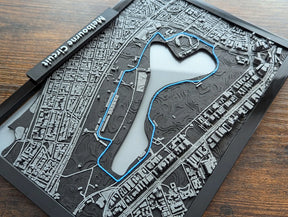 Australian Grand Prix 3D Pist Haritası | Albert Park Circuit Duvar Dekoru | Değiştirilebilir Formula 1 Panosu (19x14 cm) - Otoban Faresi Araba & Motosiklet Aksesuarları - otobanfaresi - 3d formula1 - formula1