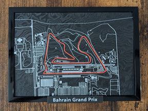 Bahrain Grand Prix 3D Pist Haritası | Sakhir Circuit Duvar Dekoru | Değiştirilebilir Formula 1 Panosu (19x14 cm) - Otoban Faresi Araba & Motosiklet Aksesuarları - otobanfaresi - 3d formula1 - formula1