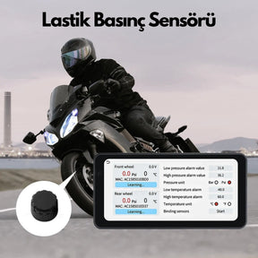 Kablosuz CarPlay & Android Auto Destekli Motosiklet Multimedya Navigasyon Ekranı – Bluetooth – Dokunmatik – Su Geçirmez