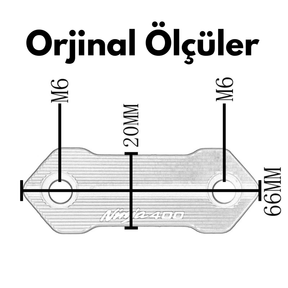 Alüminyum CNC Ön Cam Tutucu - Otoban Faresi Araba & Motosiklet Aksesuarları - otobanfaresi - 