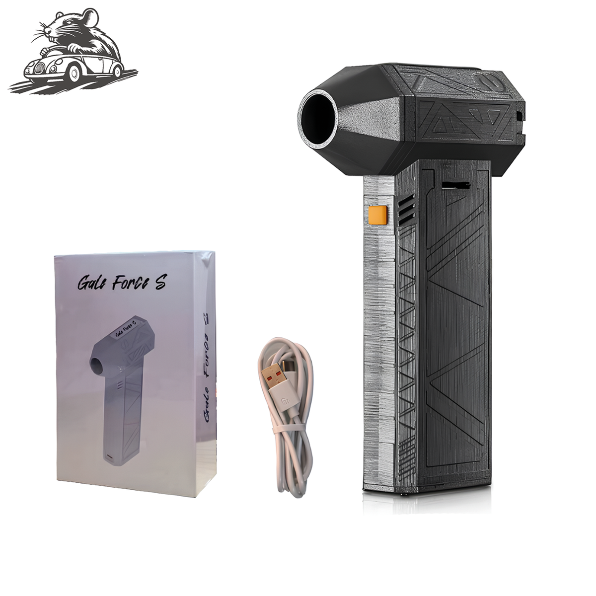 El Tipi Mini Turbo Jet Fan - Endüstriyel Turbo Fan - Otoban Faresi Araba & Motosiklet Aksesuarları - otobanfaresi - 