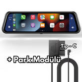 Full HD Dokunmatik Ekranlı Araç Dikiz Aynası - Apple Carplay Android Auto - Otoban Faresi Araba & Motosiklet Aksesuarları - otobanfaresi - 