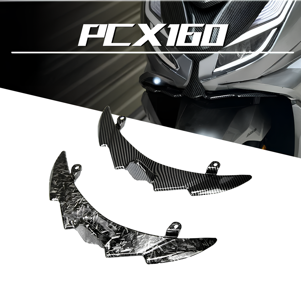 HONDA KORUYUCU ÖN KANAT KAPAK PCX 125-160 2021-2023 MODEL UYUMLU - Otoban Faresi Araba & Motosiklet Aksesuarları - otobanfaresi - 