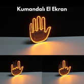 KUMANDALI LED EL EKRAN - Otoban Faresi Araba & Motosiklet Aksesuarları - otobanfaresi - 