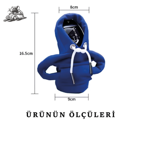 Kapüşonlu Sweatshirt Araba Vites Kılıfı - Otoban Faresi Araba & Motosiklet Aksesuarları - otobanfaresi - 