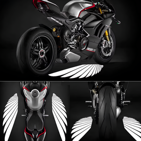 Melek Kanatları Projeksiyon Yansıtıcı Tüm Motorlara Uyumlu - Otoban Faresi Araba & Motosiklet Aksesuarları - otobanfaresi - 