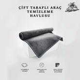 Mikrofiber Temizlik Havlusu - Yüksek Su Emiciliği - Otoban Faresi Araba & Motosiklet Aksesuarları - otobanfaresi - 