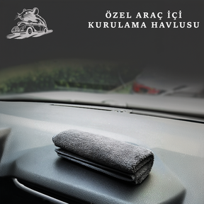 Mikrofiber Temizlik Havlusu - Yüksek Su Emiciliği - Otoban Faresi Araba & Motosiklet Aksesuarları - otobanfaresi - 