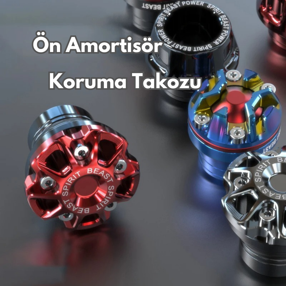 Ön Amortisör Koruma Takozu - Spirit Beast - Otoban Faresi Araba & Motosiklet Aksesuarları - otobanfaresi - 