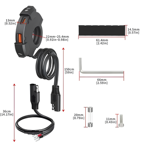Orjinal Tip Hızlı Şarj Eklentisi IP65 Su Geçirmez - Otoban Faresi Araba & Motosiklet Aksesuarları - otobanfaresi - 