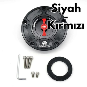 Yakıt Deposu Anahtar Deliği Koruyucu Alüminyum - Otoban Faresi Araba & Motosiklet Aksesuarları - otobanfaresi - 