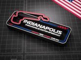 Indianapolis Motor Speedway 3D Pist Dekoru – 17.5 cm - Otoban Faresi Araba & Motosiklet Aksesuarları - otobanfaresi - 3d formula1 - formula1