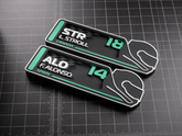 F1 Takım Pilotları Etiketi – STR & ALO Tasarımlı 3D Koleksiyon Aksesuar Seti - Otoban Faresi Araba & Motosiklet Aksesuarları - otobanfaresi - 3d formula1 - formula1