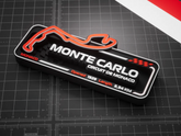 Monte Carlo Circuit de Monaco F1 Pisti 3D Duvar Dekoru – 17.5 cm - Otoban Faresi Araba & Motosiklet Aksesuarları - otobanfaresi - 3d formula1 - formula1