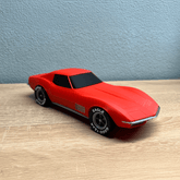 1971 Corvette C3 Stingray - Otoban Faresi Araba & Motosiklet Aksesuarları - otobanfaresi - 3d formula1 - formula1