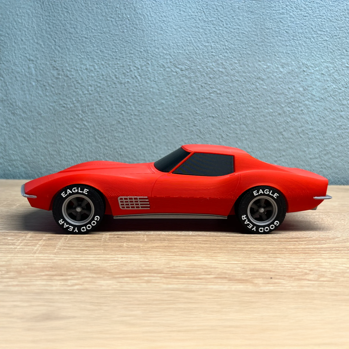1971 Corvette C3 Stingray - Otoban Faresi Araba & Motosiklet Aksesuarları - otobanfaresi - 3d formula1 - formula1