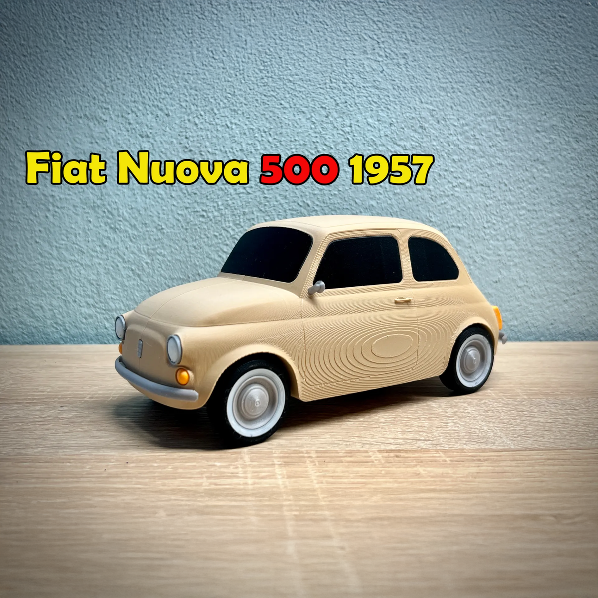 Fiat Nuavo 500 - Otoban Faresi Araba & Motosiklet Aksesuarları - otobanfaresi - 3d formula1 - formula1
