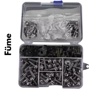 Renkli Alüminyum Paslanmaz Motosiklet Civata Seti - Otoban Faresi Araba & Motosiklet Aksesuarları - otobanfaresi - 