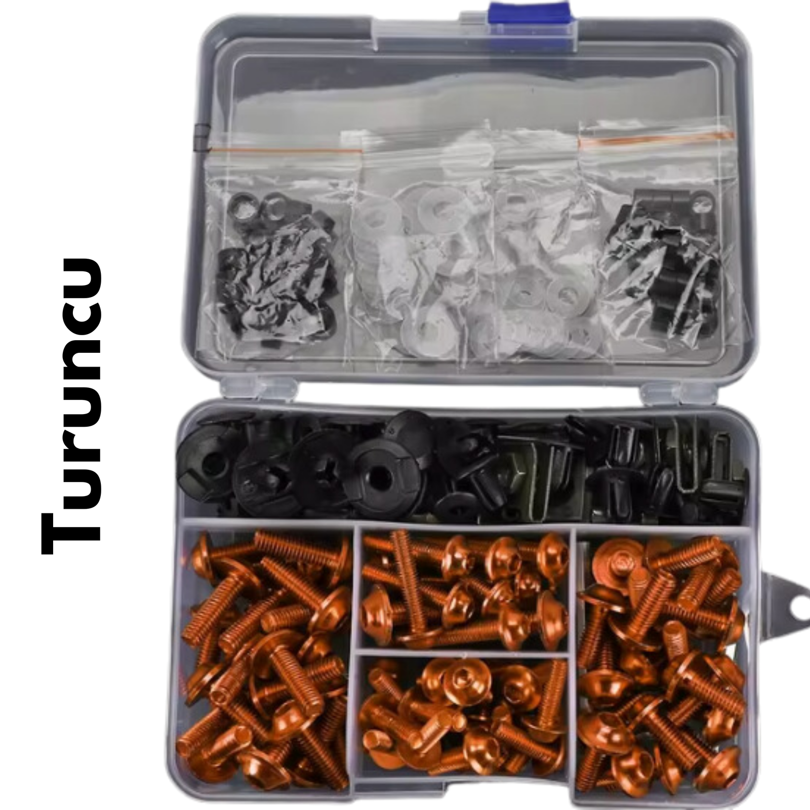 Renkli Alüminyum Paslanmaz Motosiklet Civata Seti - Otoban Faresi Araba & Motosiklet Aksesuarları - otobanfaresi - 