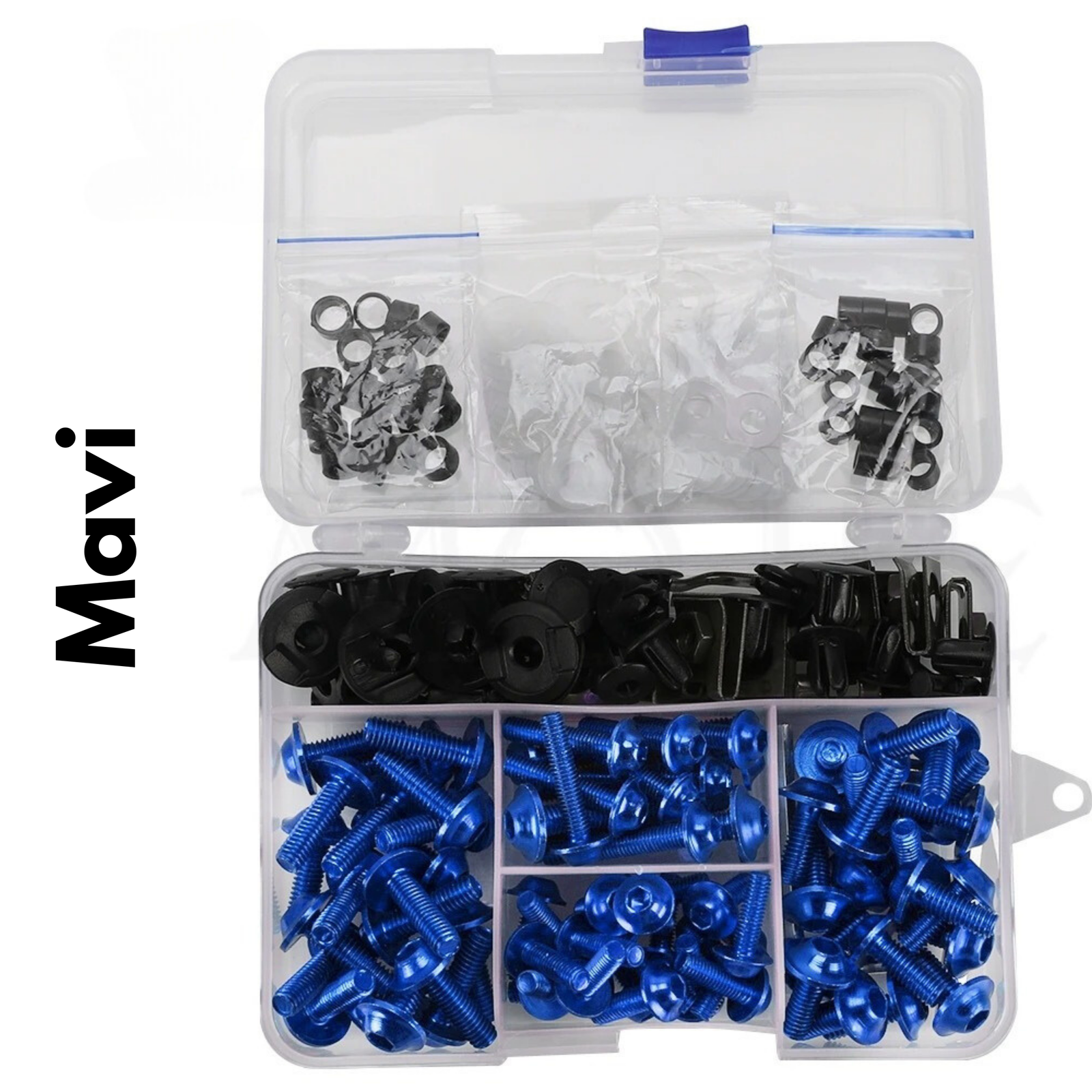 Renkli Alüminyum Paslanmaz Motosiklet Civata Seti - Otoban Faresi Araba & Motosiklet Aksesuarları - otobanfaresi - 