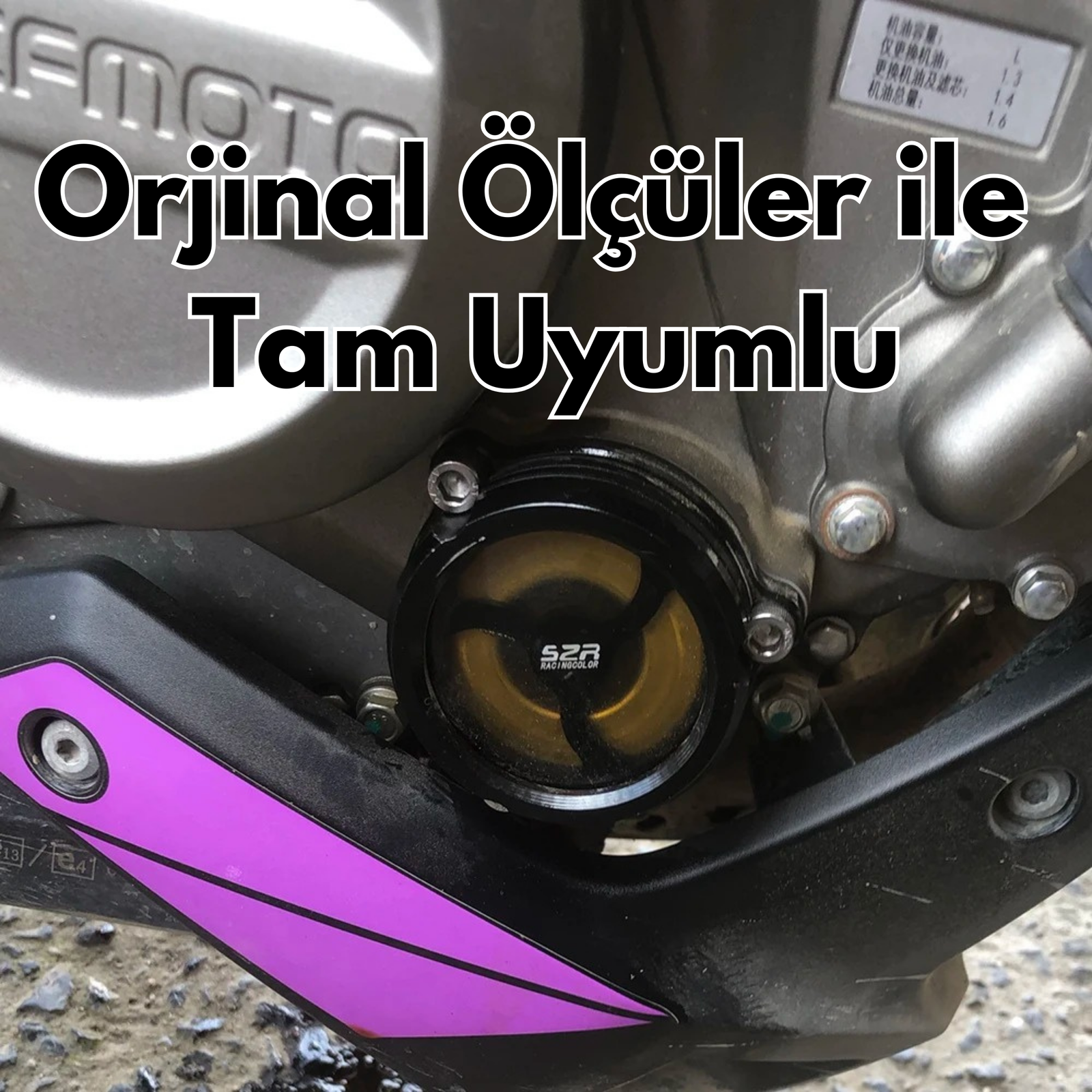 Yağ Filtresi Muhafazası - Alüminyum Cam - Otoban Faresi Araba & Motosiklet Aksesuarları - otobanfaresi - 