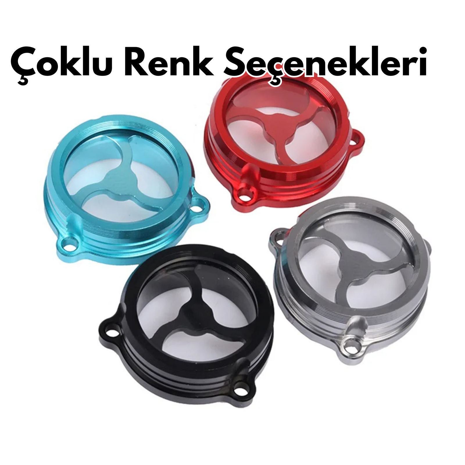 Yağ Filtresi Muhafazası - Alüminyum Cam - Otoban Faresi Araba & Motosiklet Aksesuarları - otobanfaresi - 