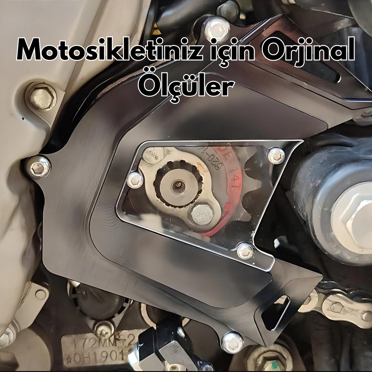 Ön Zincir Dişlisi Koruma Kapağı Thick 250SR 250NK - Otoban Faresi Araba & Motosiklet Aksesuarları - otobanfaresi - 