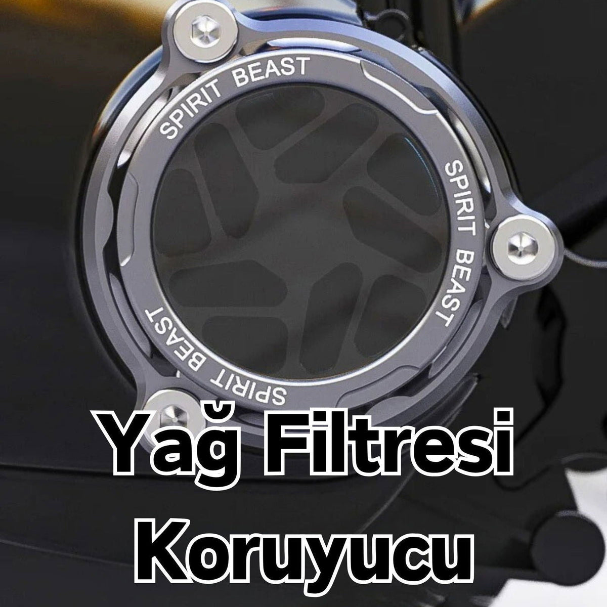 Spirit Beast Yağ Filtresi Koruma Kapağı - Otoban Faresi Araba & Motosiklet Aksesuarları - otobanfaresi - 