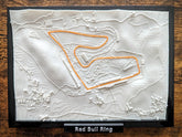 Red Bull Ring 3D Pist Haritası | Austrian Grand Prix Duvar Dekoru | Değiştirilebilir Formula 1 Panosu (19x14 cm) - Otoban Faresi Araba & Motosiklet Aksesuarları - otobanfaresi - 3d formula1 - formula1